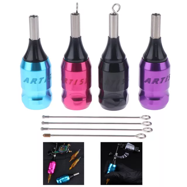 Cartucce ad ago tubo in lega di alluminio 28 mm - kit tubo grip tatuaggio -xp