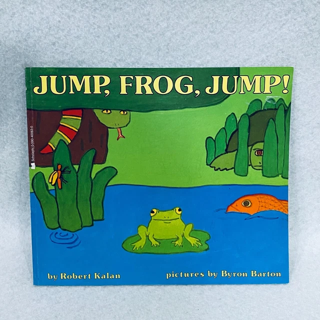 JUMP, FROG, JUMP! Paperback by Robert Kalan Illustrated Children's