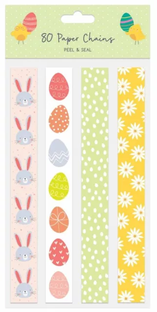 Pascua Artes y Manualidades Niños Actividades - 80 Papel Cadenas / 4 Diseños