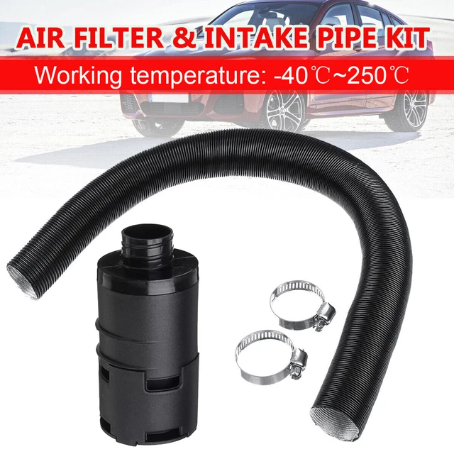 Filtro aria auto tubo di aspirazione 27 mm diesel filtro aspirazione aria fibra di carbonio filtro aria fredda