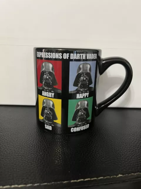 Star Wars Expressions Of Darth Vader Coffee Mug Cup 14 oz