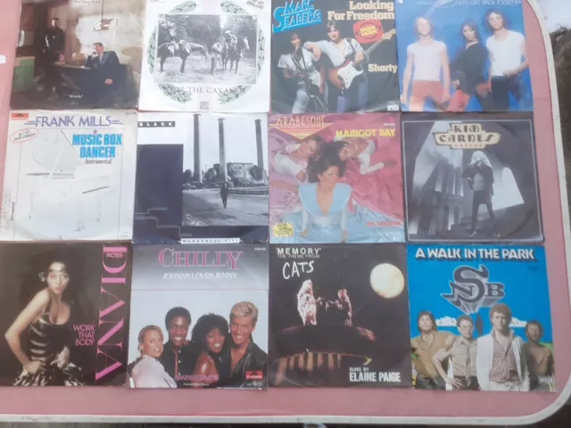 40 Single "Qualitäts Sammlung" zum Thema Pop International 70er/80er (Liste 3) 2
