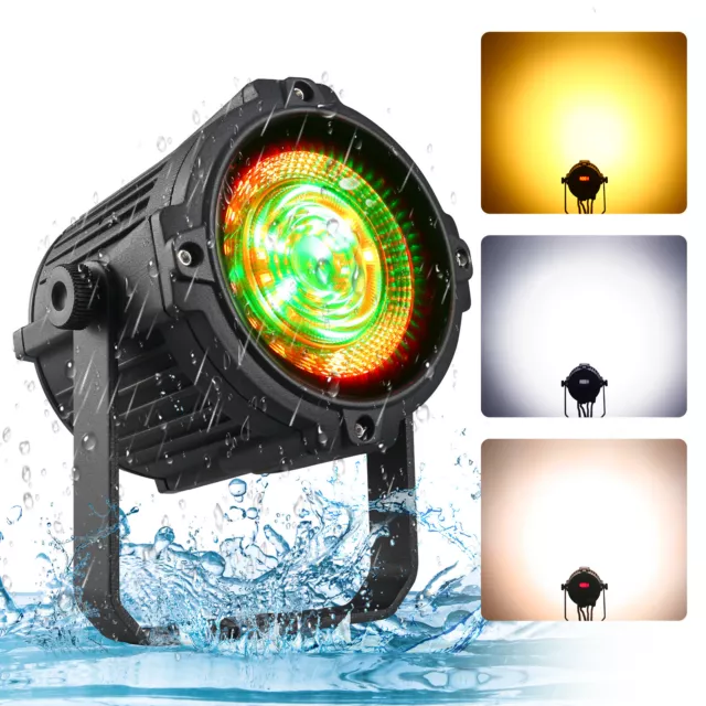 Wasserdicht IP65 LED Par Scheinwerfer 100W LED Bühnenlicht RGBW DMX Partylicht 3