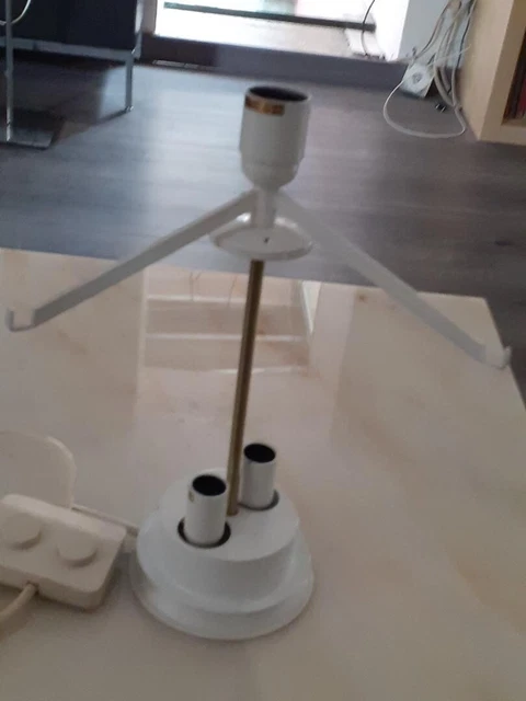 Pied de lampe Max INGRAND VERRE LUMIERE Réf 10608  verres manquants