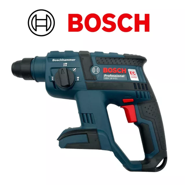 BOSCH Professional GBH 18 V-EC - 18V Akku-Bohrhammer (Ohne Akku)