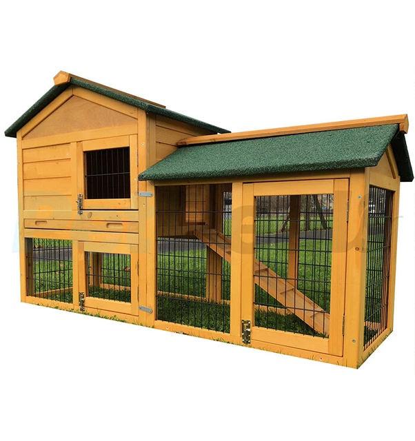 XL 6FT LUXX Rabbit Hutch With Run For Small Pets Top Selling