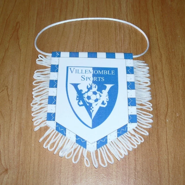 Fanion Officiel D'Auxerre En Tissu Multicolore - Neuf - Support Club