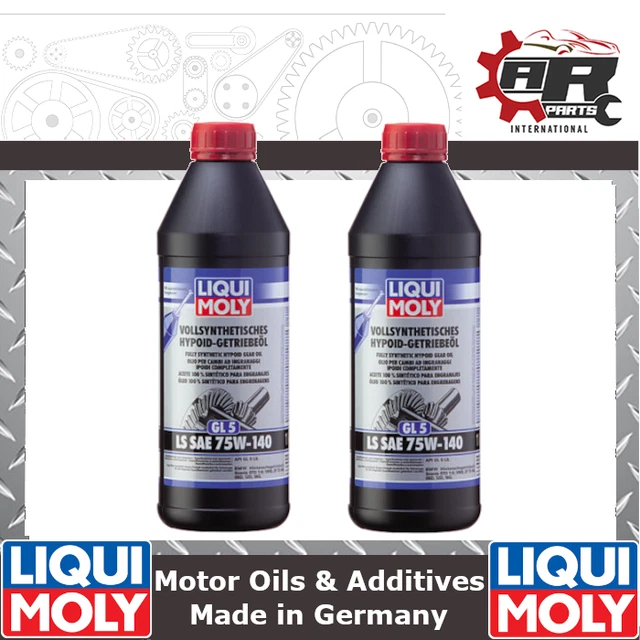 LIQUI MOLY - Fully Syn. Hypoid Limited Slip Gear Oil 75w140 - GL5 - 1L ...