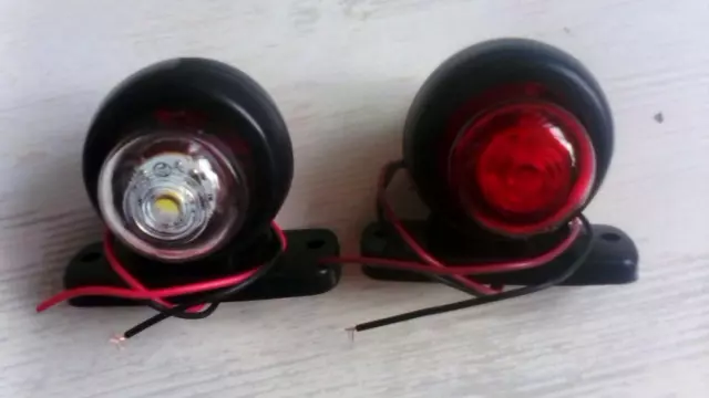 2 Teile LED Standlicht Marker Lampe für Volvo DAF Renault Lkw 4X4 Anhänger 12 V