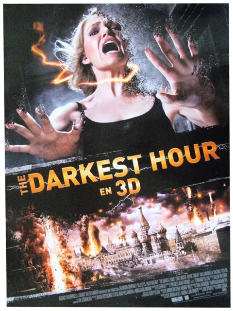 Affiche Pliée 40x60cm THE DARKEST HOUR (2012) Emile Hirsch NEUVE