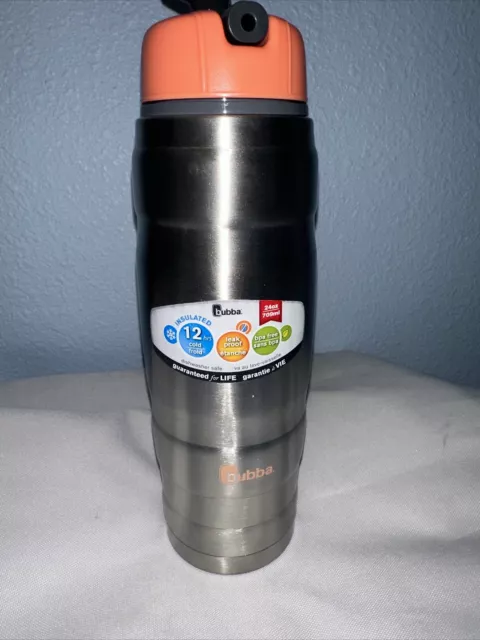 Bubba Insulated Stainless Steel Tumbler with 2 Straws, 24 Oz.