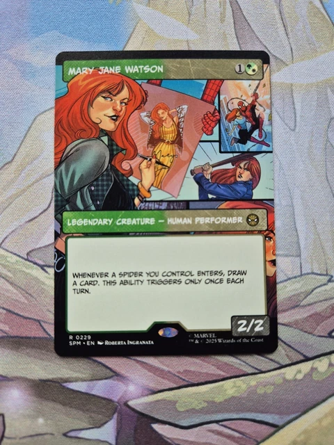 MARY JANE WATSON Borderless Art 0229 Marvel's Spider-Man SPM NM MTG 5.45 -  PicClick UK