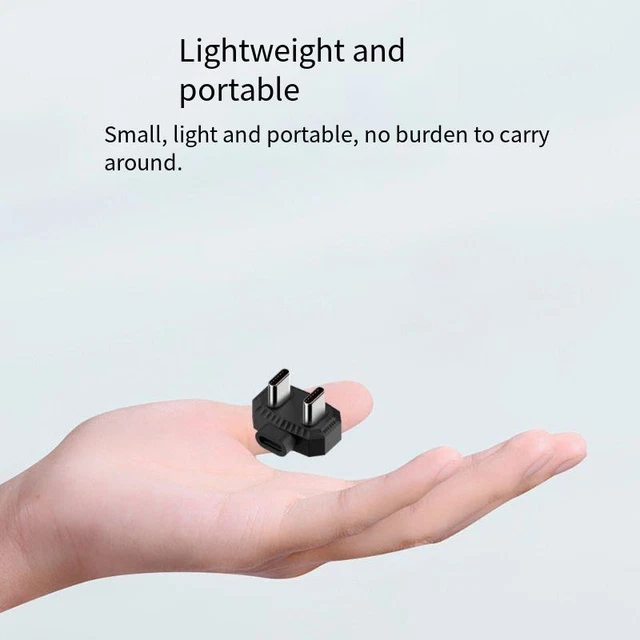 Adaptateur USB-A Vers USB-C Compact En Aluminium - Pour Charge Et Synchronisation Rapide