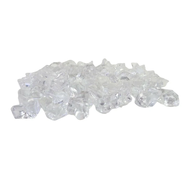 Dept. 56 Christmas North Pole Snow Village Accessory ~ Clear Ice Chunks #52729