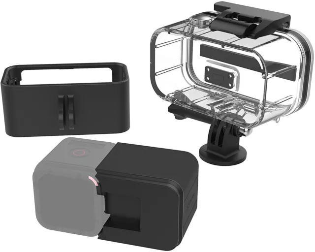 Extended Battery for GoPro HERO5 Session with Waterproof and Low-profile Case