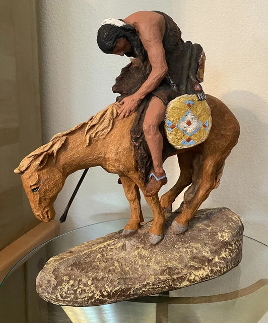 DANIEL MONFORT ORIGINAL Western Sculpture The End of The