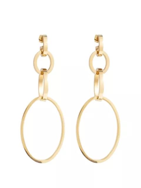 Vita Fede Womens Gold Tone Cassio Drop Earrings Gold Tone 2