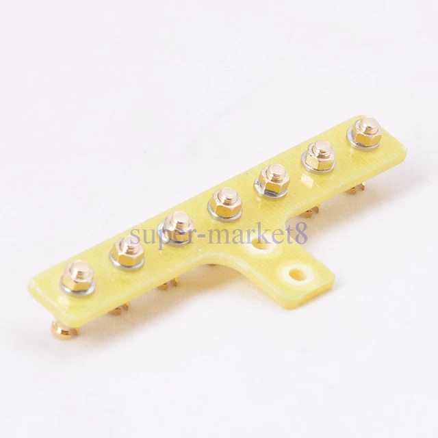 3pcs Turret Terminal Tag Strip 7Lug Board DIY Audio Guitar Tube Amplifier Parts 2