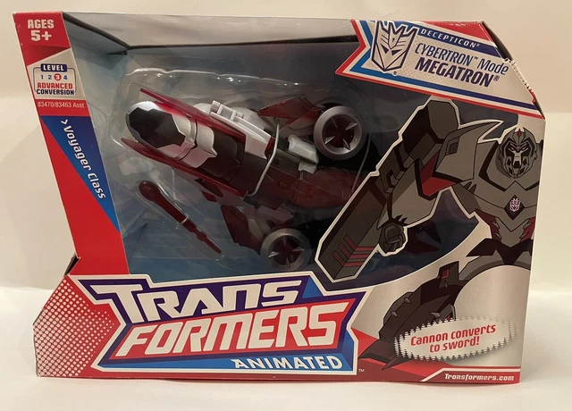HASBRO TRANSFORMERS: ANIMATED Voyager Class - Megatron Cybertronian ...