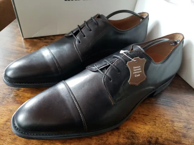 paire de Chaussures neuves Homme Cuir noir  Liberto pointure 45  en boite