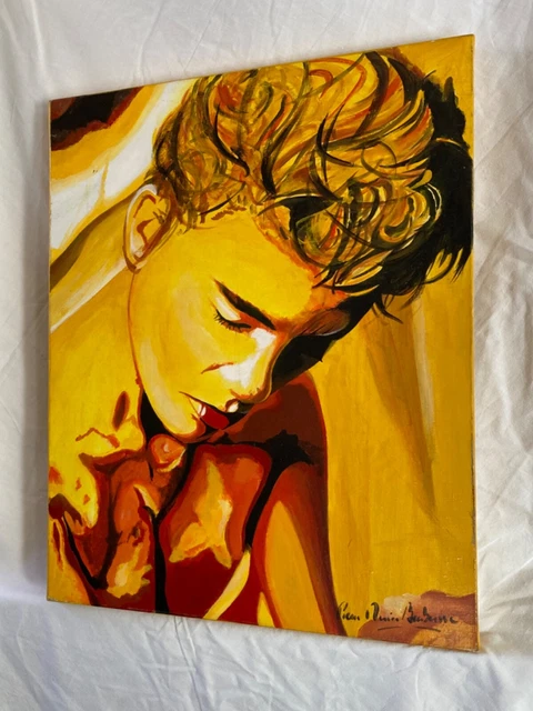 Tableau art contemporain acrylique urbaine 8P