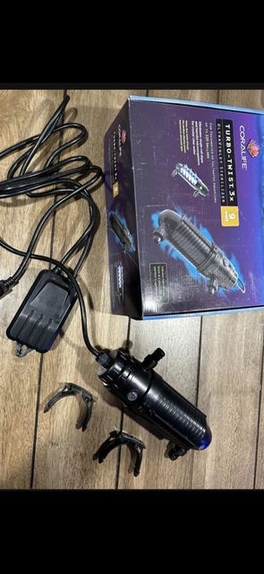Esterilizador UV Coralife Turbo Twist 3x 9 vatios
