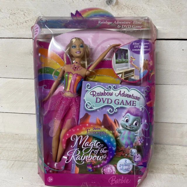 BARBIE FAIRYTOPIA DOLL Magic Of The Rainbow DVD Game Box Mattel 2006 New READ* £107.02 PicClick UK