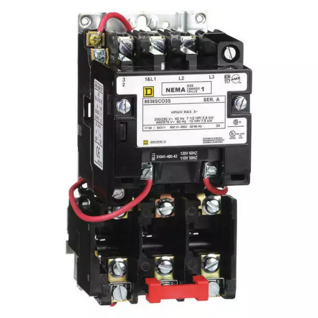 Square D by Schneider Electric 8536SCO3V02S Magnetic Motor Starter