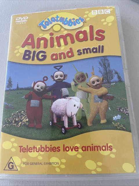 TELETUBBIES - ANIMALS Big and Small (DVD, R4, PAL, 2000) $15.00 ...