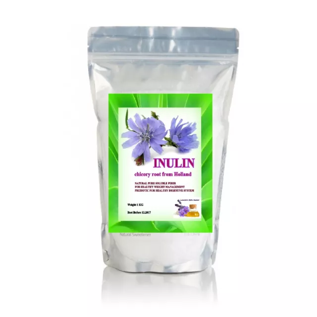 Inulin Prebiotic Chicory Root Powder 1000G Soluble Fibre Diet £11.5 - Sleep Help