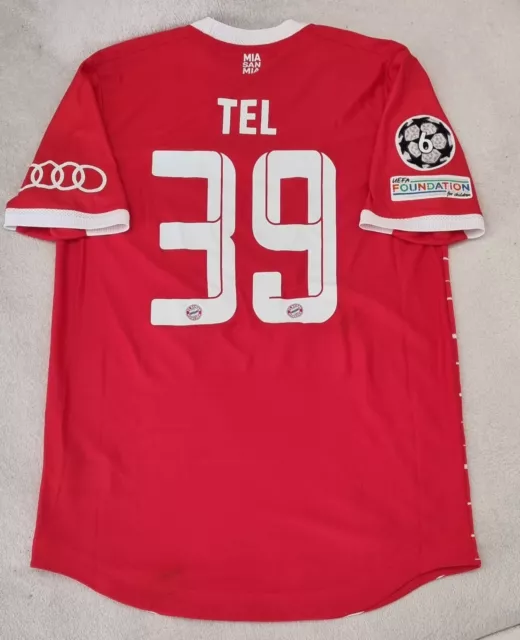 MATHYS TEL "Champions League Trikot"  FC BAYERN MÜNCHEN Matchworn???