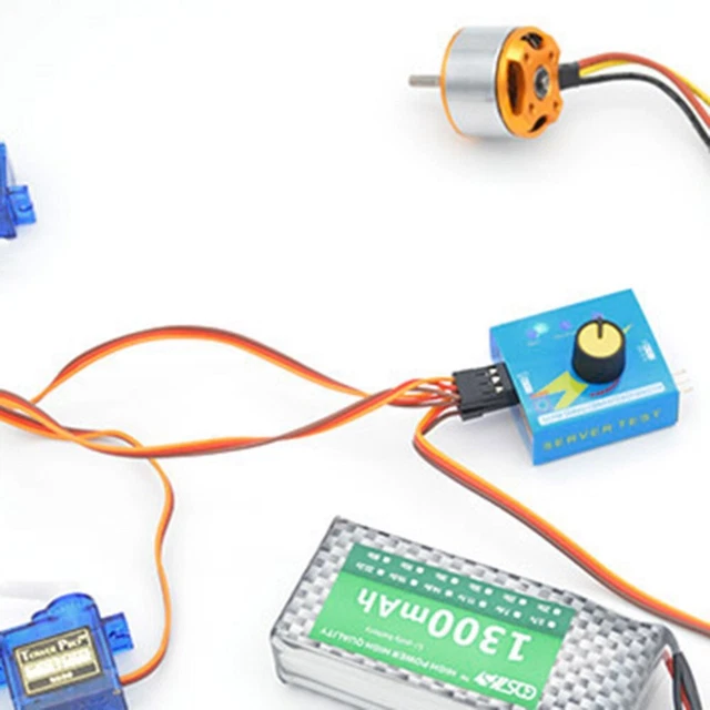 Probador Multi Servo 1 pieza 3 canales consistencia ECS controlador de velocidad Multi Servo