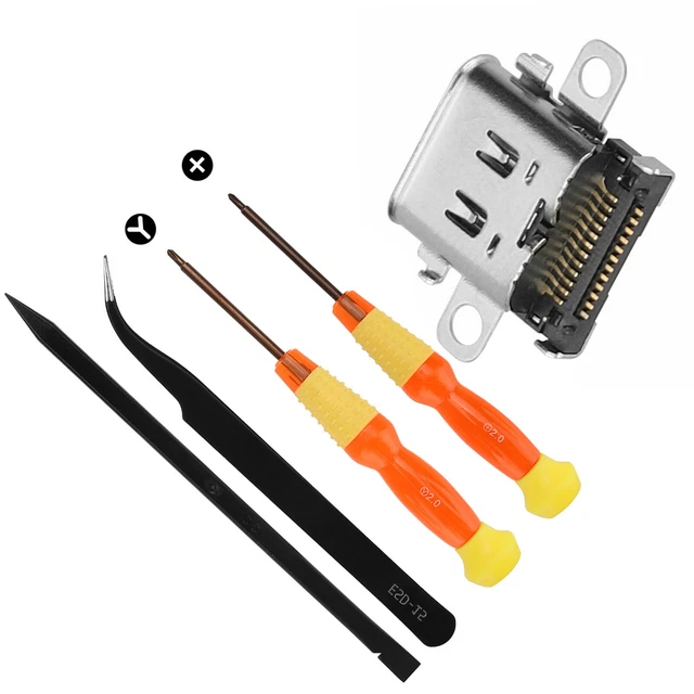 TYPEC CHARGER SOCKET Charging Inteface Repair Tool Set For Nintendo