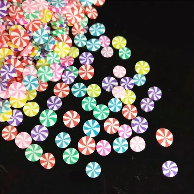 Fake Sprinkles DIY Craft Faux Food Candy Bake Decoration Clay 3.5