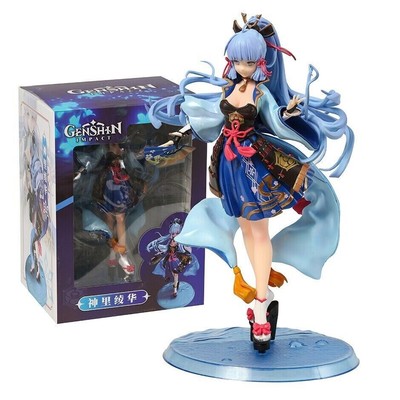 GENSHIN IMPACT KAMISATO Ayaka Anime Figure Action Statue PVC Toy Gift