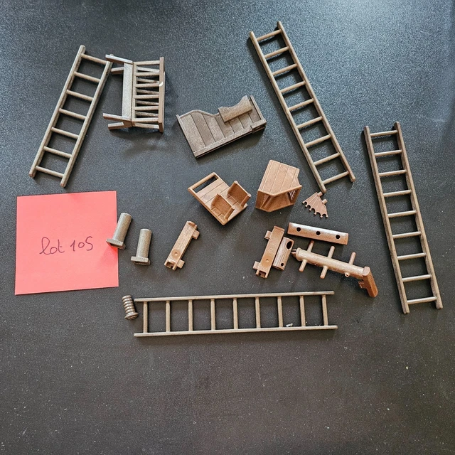 PLAYMOBIL GROS LOT de pieces détachées en vrac vintage dont western EUR