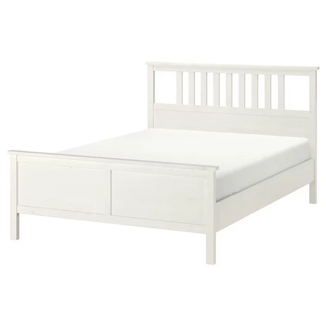 IKEA HEMNES STANDARD Double Bed White Very good condition £165.00