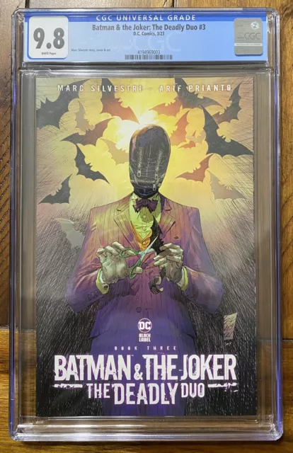 Batman & The Joker: Deadly Duo #3 CGC 9.8, DC Comics 1st Print