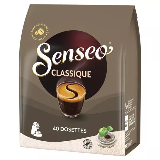 Senseo Premium Boîte de Rangement pour 18 Dosettes de Café, Lot de 2