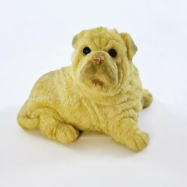 Stone Critters Littles Shar Pei Dog Figurine SCL-034 The Animal Collection 1998