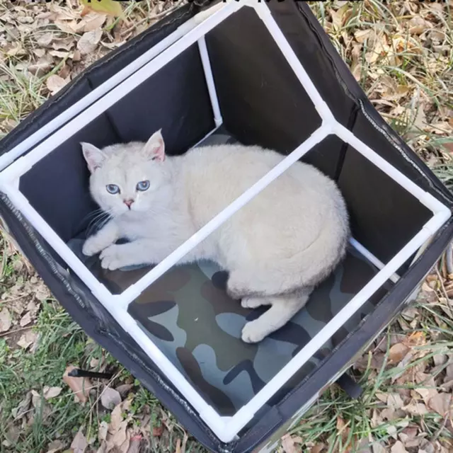 Puppy Tent House Waterproof Pet Shelter for Indoors Outdoors Cat Camping 3