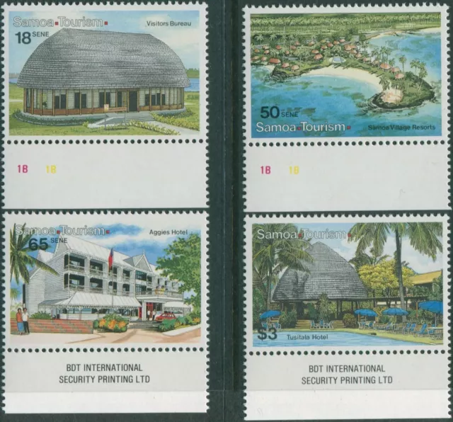 Samoa 1990 SG847-850 Tourism set MNH