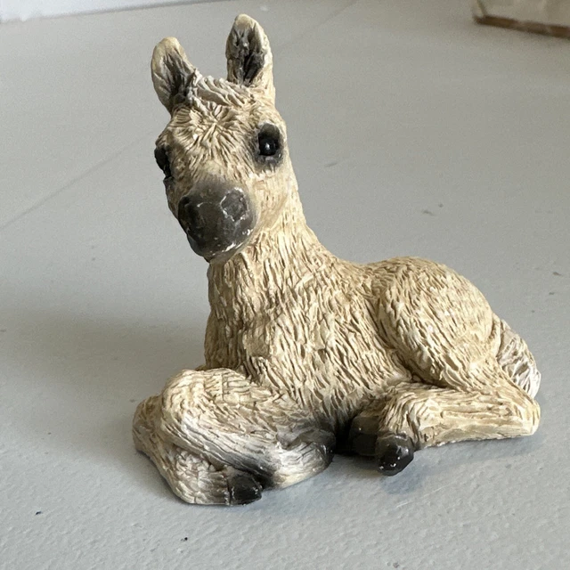 Stone Critter Pinto Pony 1989 2” Rare