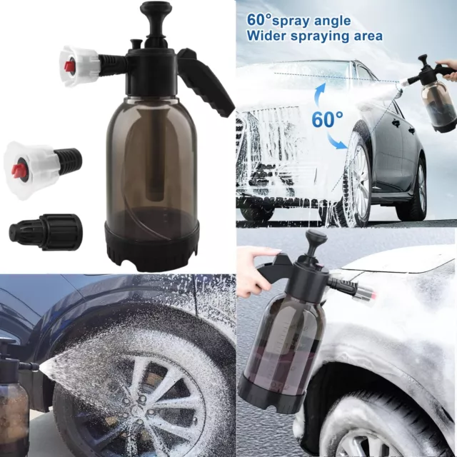 2.0L Snow Foam Washer Gun Car Wash Soap Lance Spray Pressure Fit Car Wash Foam