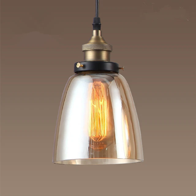 Glass Pendant Lights Kitchen Modern Ceiling Lamp Office Home Chandelier Lighting