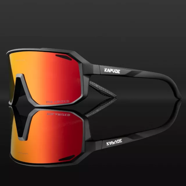 Polarized Cycling Sunglasses UV400 Mountain Bike Glasses Sports Riding Goggles