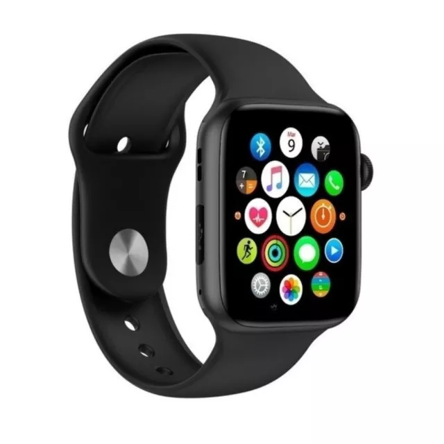 Bluetooth Smartwatch Touch-Display Fitness Herzfrequenz Pulsuhr