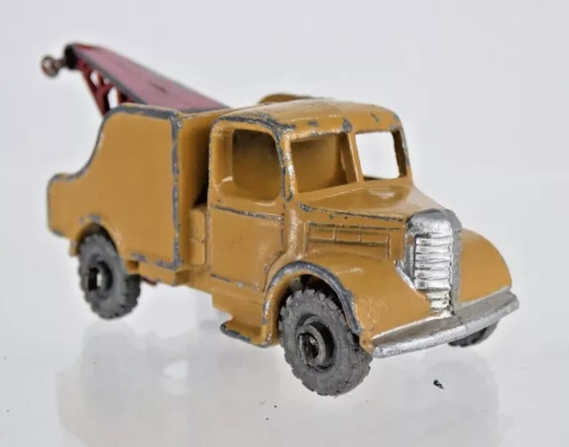 LESNEY 13A BEDFORD WRECK TRUCK Collectible Toy Truck Van Tow Low Lorry MATCHBOX