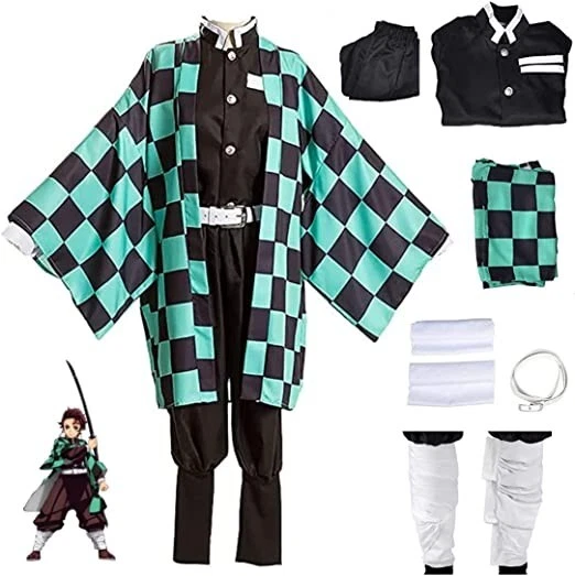 Cosplay Life Demon Killer Vanquisher Complete Anime Costume Set Adult Medium