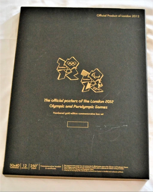 OFFICIAL POSTERS LONDON 2012 Olympic Games Ltd Gold Edition Box Set ...